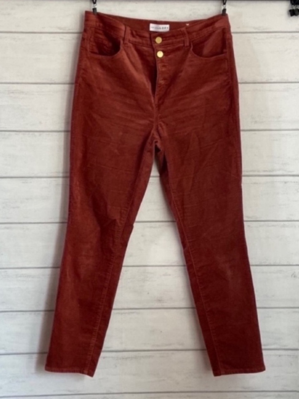 LOFT high waist Skinny Corduroy pants